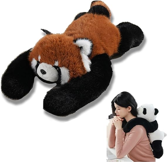 Weighted Plush Animals, Soft Plush Toy for Stress Relief & Calming, Cuddly Anxiety Toy (Red Panda, 45CM)