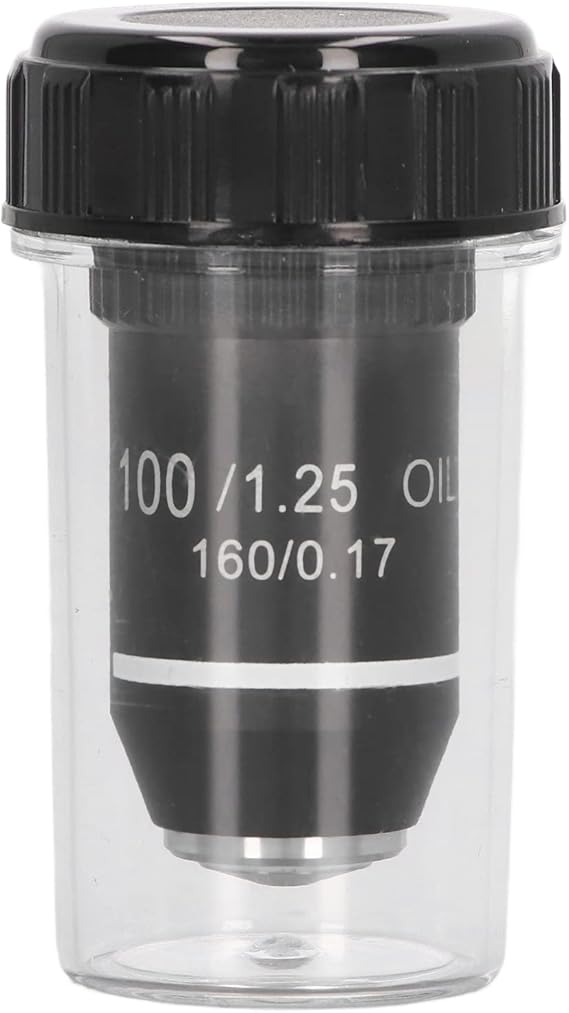 100X Microscope Objective Lens, RMS 20.2mm, Cedar Oil