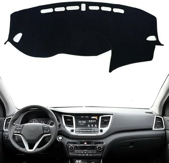 Car Dashboard Cover Anti-Scratch Dash Cover Interior Dash Covers - for Hyundai Tucson 2016 2017 2018