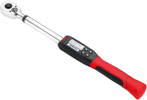 ACDelco ARM601-4 1/2 (14.8 to 147.5 ft-lbs.) Heavy Duty Digital Torque Wrench with Buzzer and LED Flash Notification ISO 6789 Standards with Certificate of Calibration