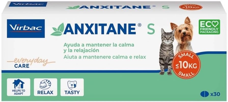Virbac Anxitane S - Double Pack - 2 x 30 Tablets