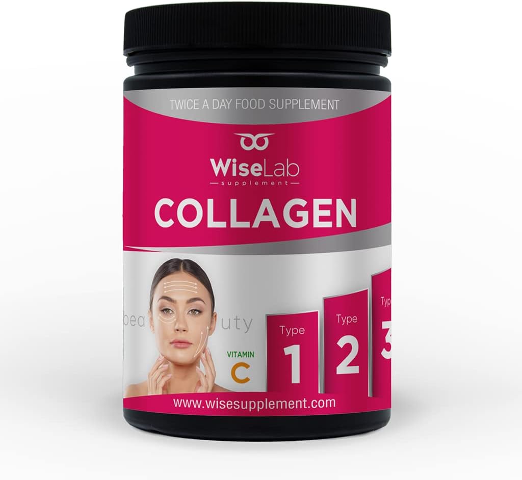 WiseLab Beauty Collagen Powder Type123 Vitamin C 300gr