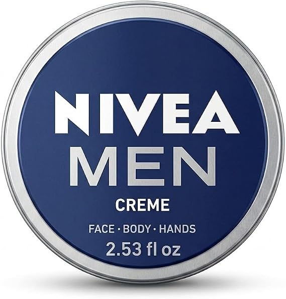 Nivea MEN CREME Cream FACE HAND BODY Moisturiser Dry Skin 75ml TWO PACK