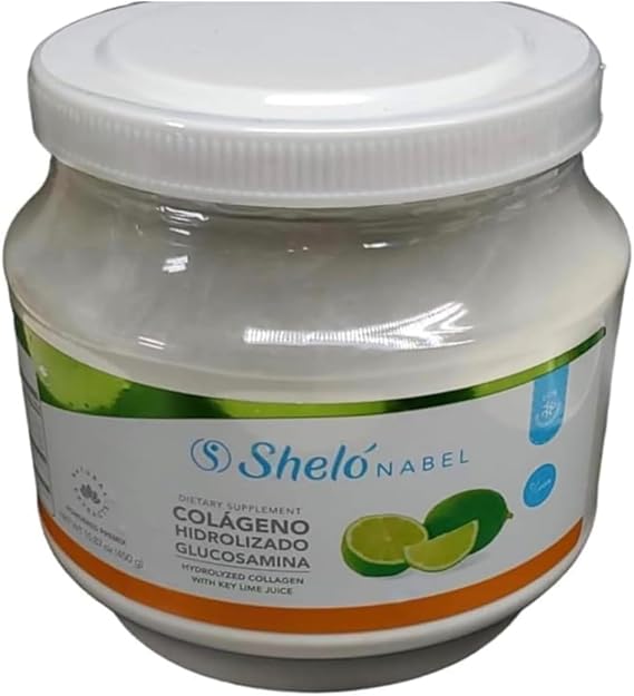 Shelo NABEL Hydrolyzed Collagen with Glucosamine Key Lime Flavored 15.87oz