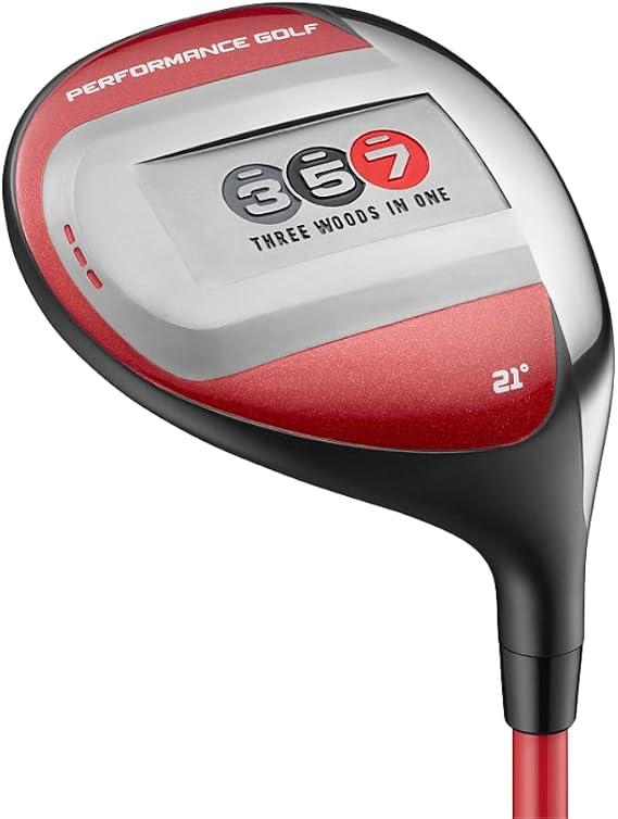 Performance Golf 357 Fairway Hybrid, 21 Degree Loft