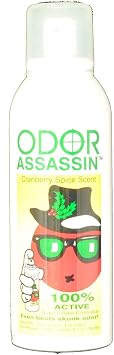 Odor Assassin Odor Eliminator Spice Berry Scent