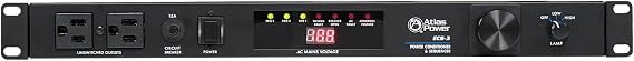 Atlas Sound ECS3 15 Amp Power Sequencer Conditioner