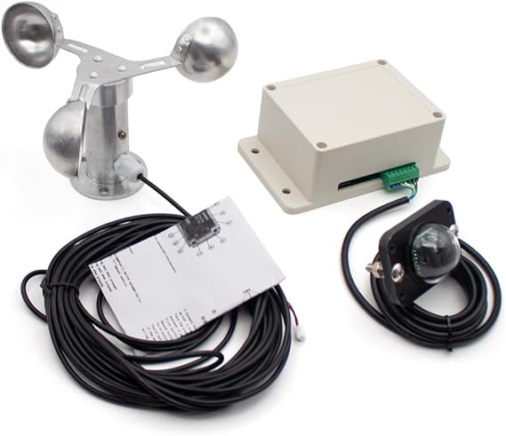 Single Double Axis Tracking Controller Solar Tracker Sun Tracking System Automatically Manual Switch Vertical Towards Sun(C with Wind Speed Sensor)