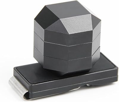 Wokyo Premium 3 Layer Magnetic Billiard Pool Cue Chalk Holder Box Set, Pool Table Accessory for Billiards Precision Shots