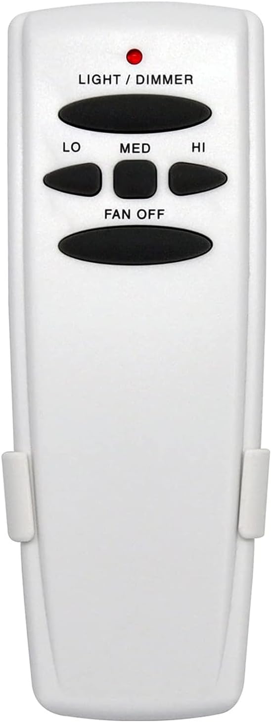 HD HD5 Ceiling Fan Remote Control Replacement for Hampton Bay Hunter Ceiling Fans, Compitable with UC7078T CHQ7078T CHQ8BT7078T RR7079T L3H2010FANHD L3H2014FANHD HD6 3-Speed, Light Dimmer, 303.9MHz