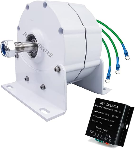 12000W 48V 96V 120V 220V DIY AC Alternator Permanent Magnet Motor, Free Energy Generator Alternative Energy (with Base)