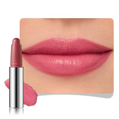 Coral Orange Red Matte Lipstick Crayon, Long Lasting Waterproof Velvet Lip Liner Pencil, High Pigment Non-Drying 24H Cruelty-free Lip Makeup