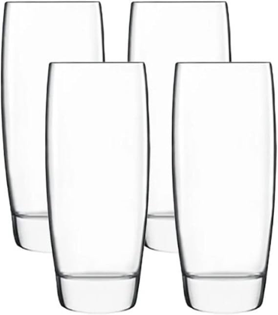 Luigi Bormioli Michelangelo Beverage Glasses, 14.5 Oz - Clear, Set of 4