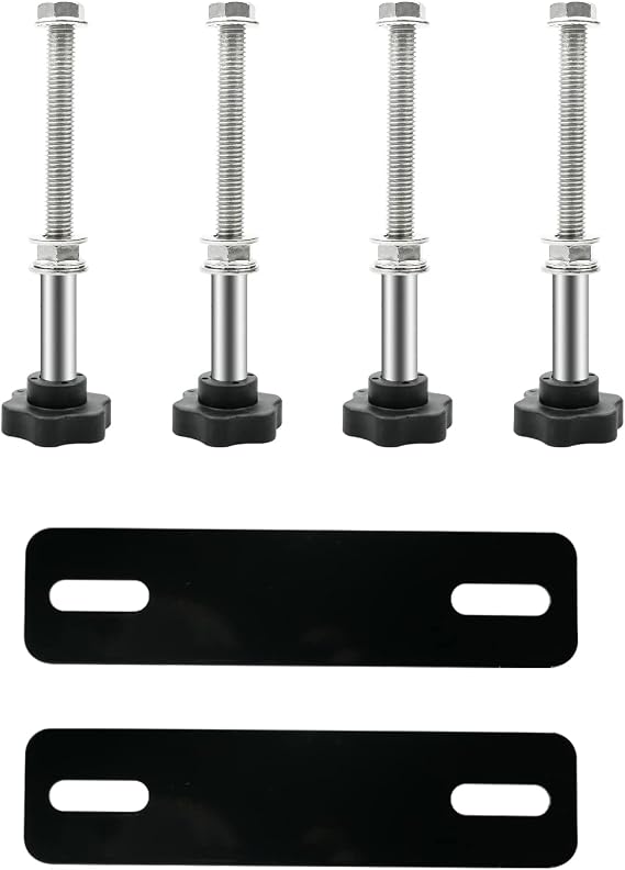 Traction Board Mount Pins Compatible with X-Bull/Fieryred/Bunker Industri, Fit for All Recovery Tracks with 4.72"~6.69" (12~17cm) Hole Spacing