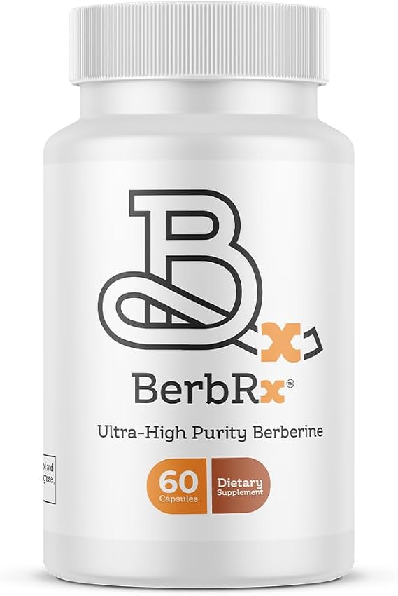 Ultra-High Purity Berberine 1000mg Daily Premium Berberine HCl for Metabolic Support 60 Vegan Capsules