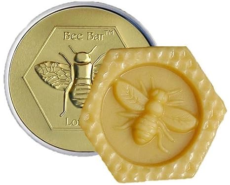 Vanilla Bee Bar Skin Care Moisturizing Solid Lotion Bar, Made in USA, .6 Oz