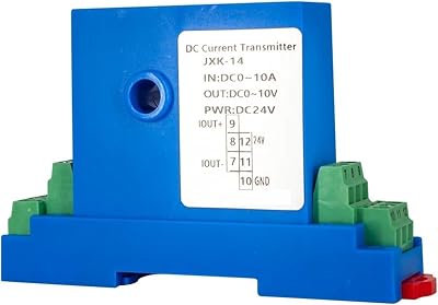 Pressure transducer 0-50A 0-1000A Hall Sensor Split Core Hall Current Transducer 4-20mA0-5V Output Electrical Current Transmitter12mm,DC 0-20A-1-5V-DC24V