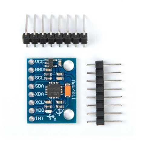 SHILLEHTEK MPU6050 / MPU-6050 GY-521 Module | 6-Axis Accelerometer Sensor & IMU Sensor | Compatible with Arduino Accelerometer Projects, Accelerometer Arduino Builds, and Raspberry Pi (1)