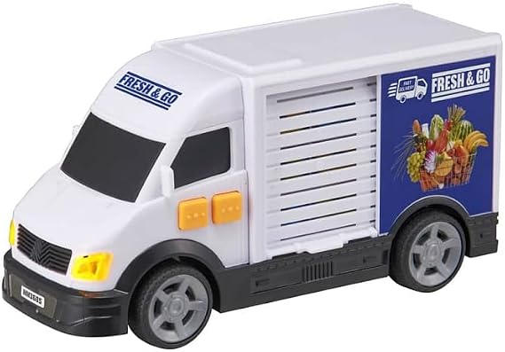 Teamsterz 1417273 Delivery Van, Multicolor