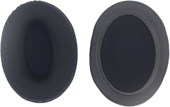 Soft Sponge Breathable Mesh Cushion Replacement for Headphone Covers- Universal 105x85mm Ear Pads