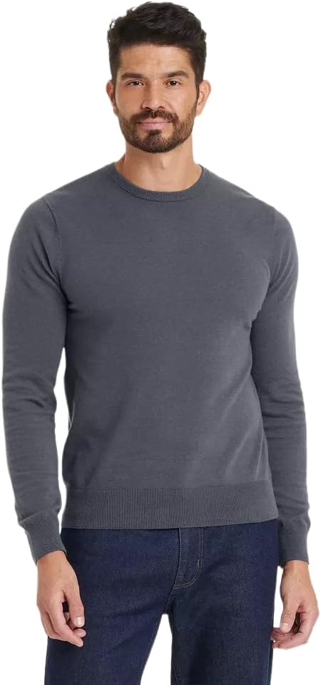 Goodfellow & Co Men's Soft Knit Crew Neck Pullover Sweater -