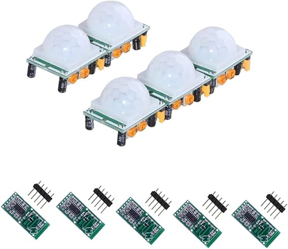 HC-SR501 PIR Motion Sensor + RCWL-0516 Motion Detection Sensor