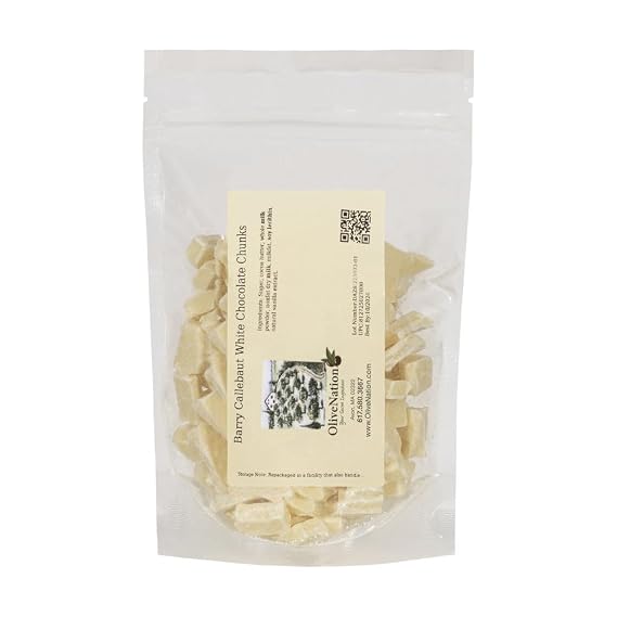 Barry Callebaut White Couverture Chunks for Baking from OliveNation - 16 oz