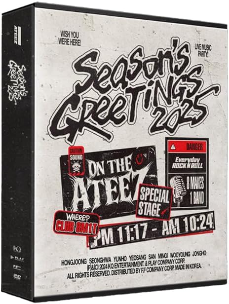 KQ Shop POB] A-TEEZ 2025 SEASONS GREETINGS