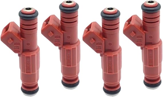 Set 4x Fuel Injector 0280155759 9454556 Compatible for Audi Compatible for VW G40 G60 1.8T Turbo 2.3L 0 280 155 759 1275395 Car Engines