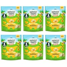 Harvest Snaps Kids Crispy Fruit Snack Bags (6 Pouches of 5 Snack Bags) (Crispy Bananas)