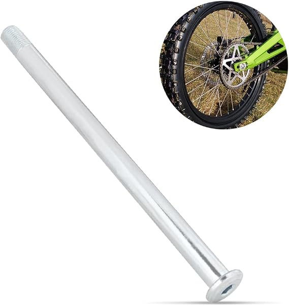 190MM Rear Wheel Axle for Surron Light Bee,Iron Rear Axis for Electric Dirt Bike Sur Ron Light Bee X/Light Bee S