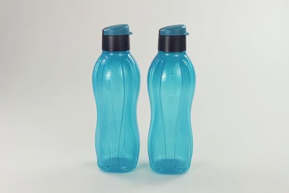 TUPPERWARE To Go Eco 750 ml koyu mavi (2) içecek şişesi, ekolojik şişe, EcoEasy