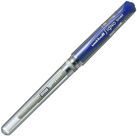 Uni-Ball Signo Broad UM-153 1,0 mm, Mavi, 12 Adet Kutu