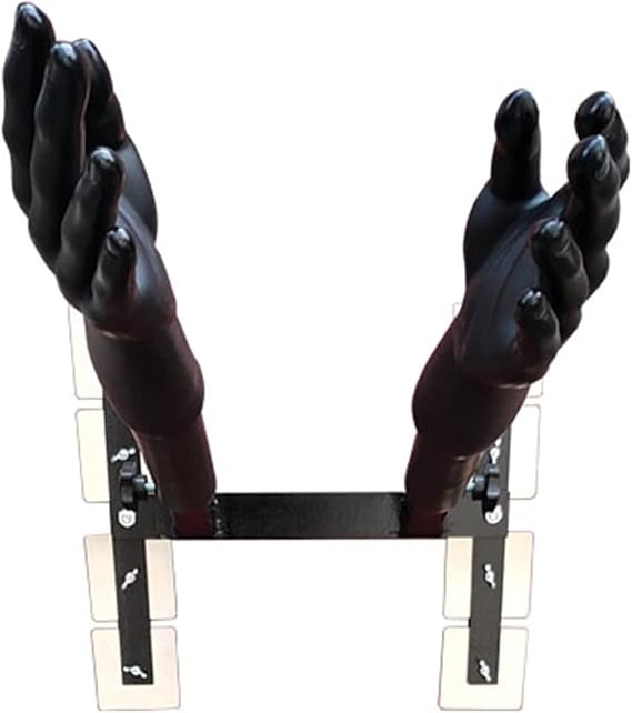 Wing Chun Dummy for Martial Arts Training, Wing Chun Training Dummy, Wall Mounted Wing Chun Dummy, Martial Arts Training Target, Mannequin Plastic Spring Man Pile, Wing Chun Fractical Equipment