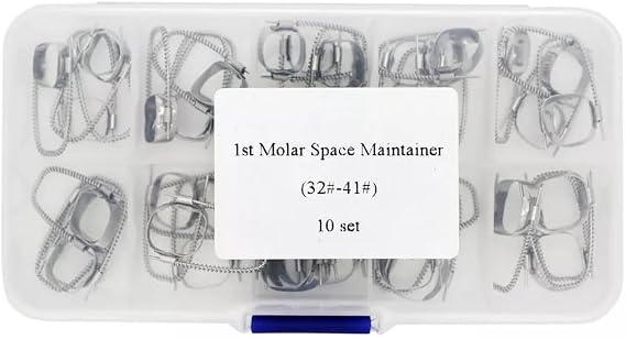 Space Maintainer For Children,10 Size/Box, 40pcs/Box, 4pcs/Size From Sino Dental Group (#6 Molar)