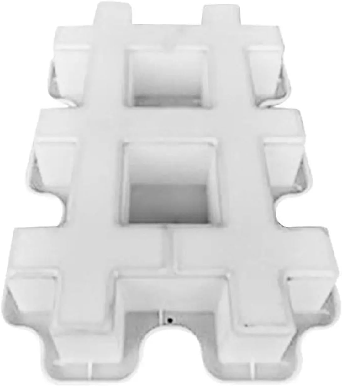 Concrete Moulds Paving Parking Lot Grass Brick Mold DIY Manually Paving Cement Brick Stone Road Concrete Molds Path Maker Reusable DIY Manually Paving