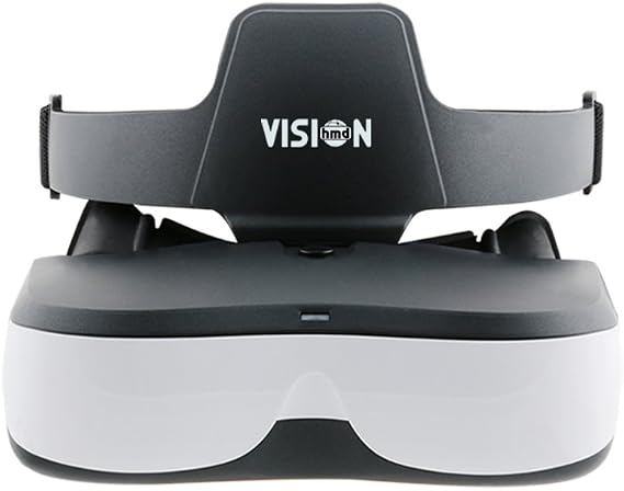 Bigeyes H1 Head Mounted Display - 3D Side-by-Side Video, HD Big Screen, HDMI Interface, Lightweight & Compact. Enjoy Movies Privately for Men, Travel, Camping, Bedtime Film Mode