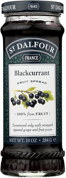 St Dalfour Conserve Blck Currant, 10 Oz, Pk- 6