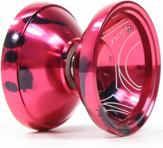 J2 Yo-Yo - Mono-Metal Wide YoYo with Bi-Metal Look (Pink)