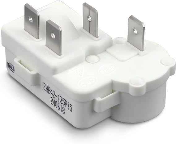 4Pin Refrigerator Over Load Protector Compressor PTC Starter Relay, Freezer Parts & Accessories for Hotpoint, for Haier, for Siemens, Replace ZHB35-120P15 ZHB60-120P4.7 ZHB88-125P4.7 ZHB60-120P15