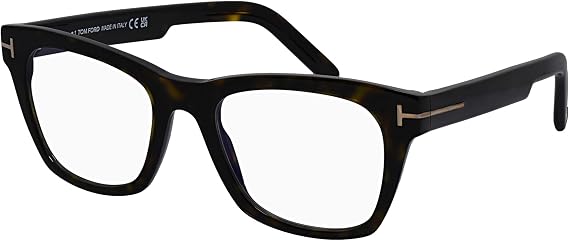 Tom Ford Eyeglasses FT 5886 -B 052 Shiny Classic Dark Havana, Rose Gold, t Log
