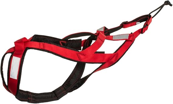 Dog Harness for Training Sled Belt for Large Dogs Pulling Sledding Adjustable Wrap Belt for Weight Pulling