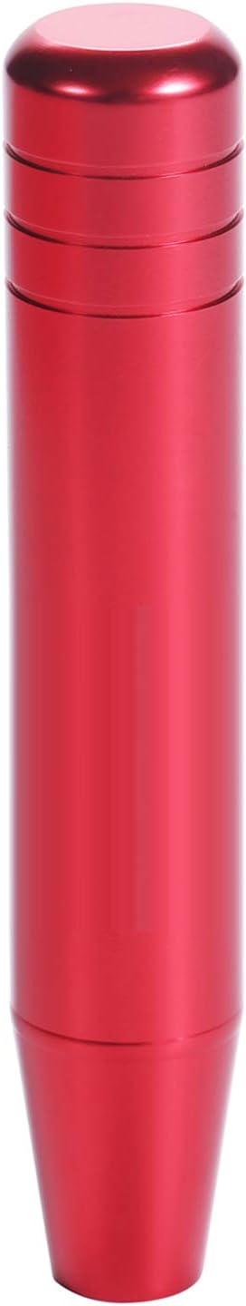 Long Shift Knob Car Weighted Gear Shifter Handle Extended Red