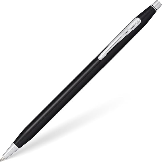 Cross Classic Century Refillable Ballpoint Pen (Black PVD and Chrome, Ballpoint)