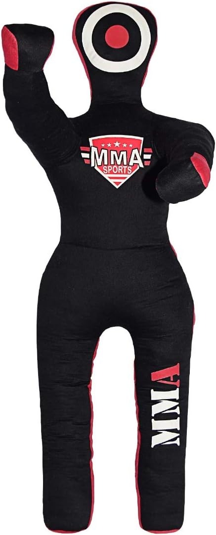 MMA SPORTS Kids Grappling Dummy Brazilian Jiu Jitsu Self Defense Martial Art Boxing Children Youth Wrestling Dummies (36-40 INCHES) - UNFILLED