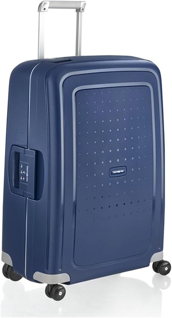 Samsonite Unisex Yetişkin Tekerlekli Valiz, DARK BLUE, 75 cm