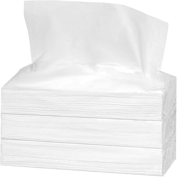 Car Tissue Holder, Sun Visor Napkin Holder, Visor Tissue Holder, Luxury PU Leather Backseat Tissue Case Holder Car Tissues - 3 Pack 3-Ply 70 SheetsPack