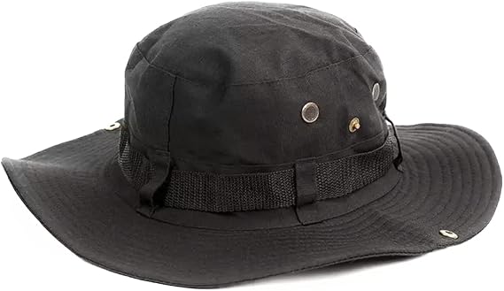 Sun Hat for Men/Women, Waterproof Wide Brim Bucket Hat UV Protection Boonie Hat for Fishing Hiking Garden Beach
