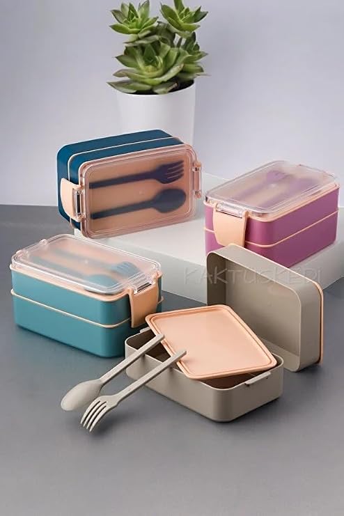 4'lü Set Bento Yemek Kabı 900 Ml