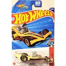Hot Wheels Madfast Die-Cast Car, Track Aces Series 3/5, Yellow, 170/250